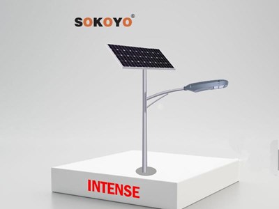 Đèn năng lượng mặt trời liền thể Sokoyo INTENSE
