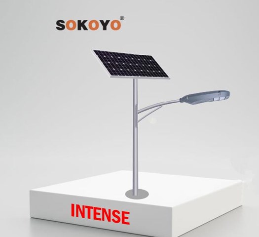Đèn năng lượng mặt trời liền thể Sokoyo INTENSE