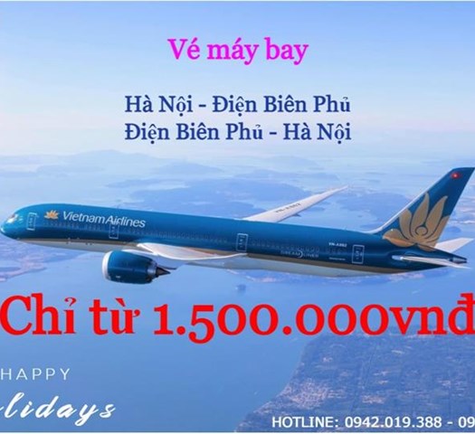 Vé máy bay Hà Nội - Điện Biên Phủ