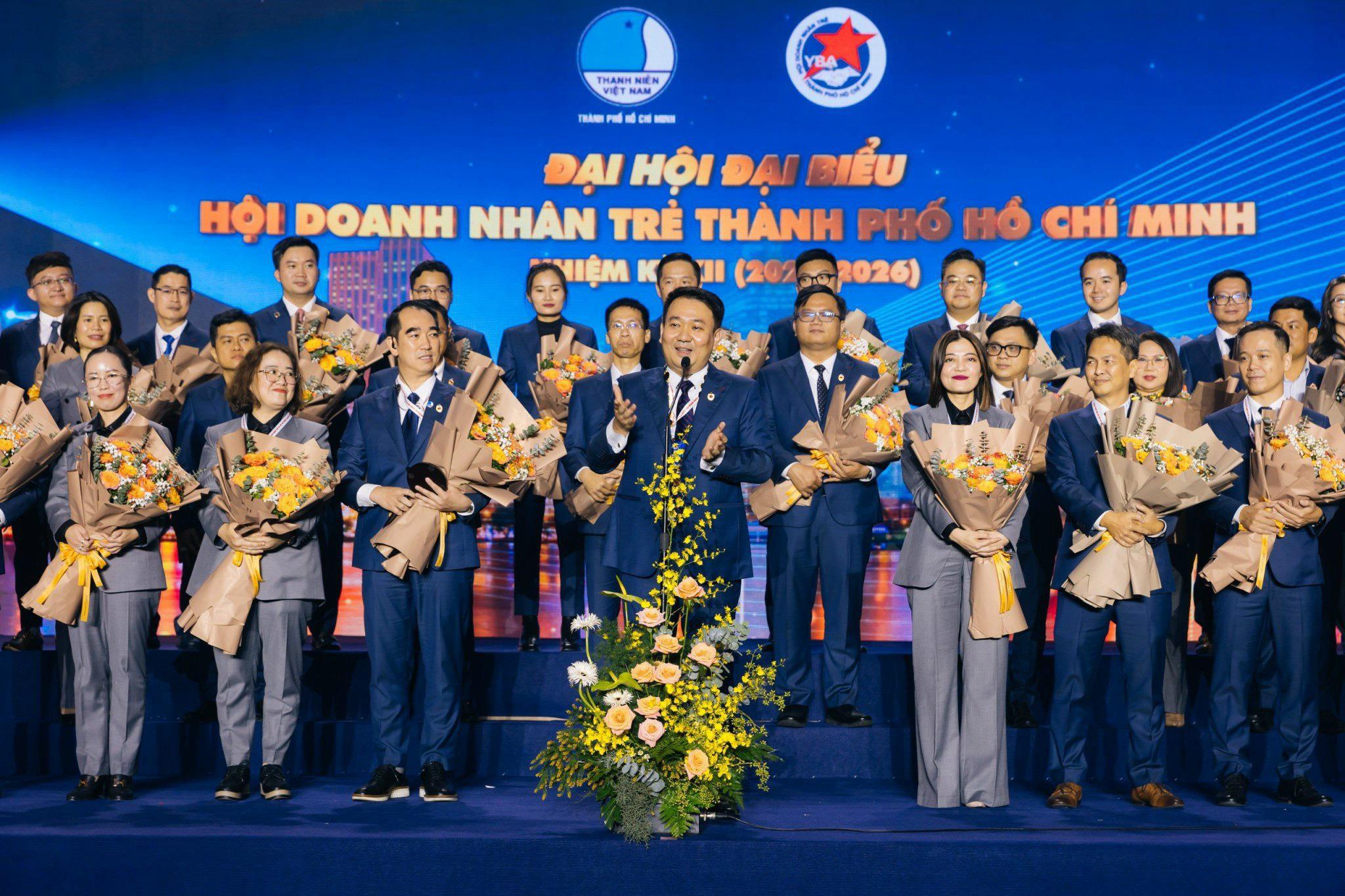 HỘI DOANH NHÂN TRẺ HẢI PHÒNG THAM DỰ CHÚC MỪNG ĐẠI HỘI HỘI DOANH NHÂN TRẺ TP. HỒ CHÍ MINH KHÓA XII, NHIỆM KỲ 2023 - 2026