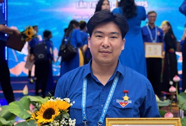 Anh Nguyễn Công Việt Doanh nhân trẻ Hải Phòng được tuyên dương tại Đại hội Thanh niên tiên tiến làm theo lời Bác toàn quốc lần thứ VIII