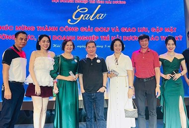 Hội Doanh nhân trẻ Hải Phòng tham dự Giải Golf Outing 2025