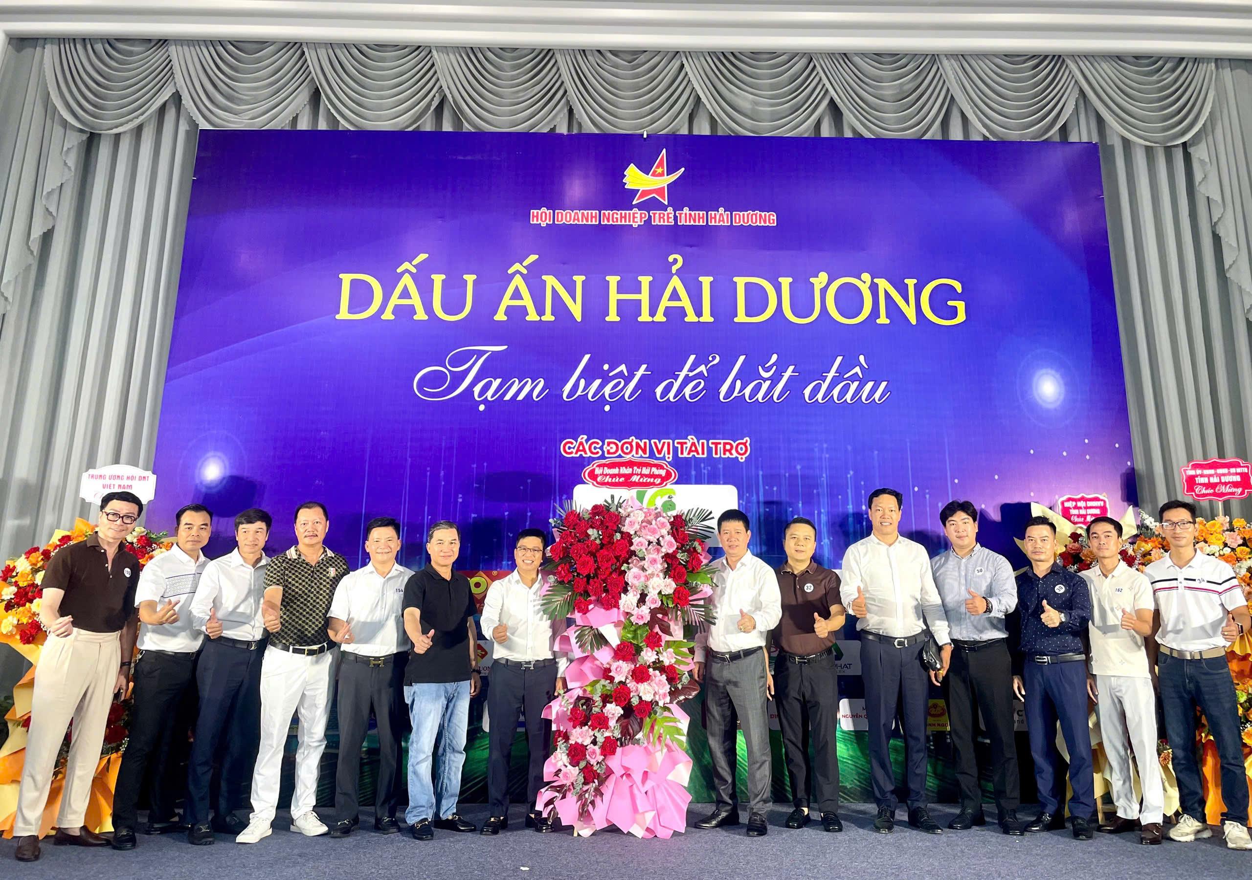 Hội Doanh nhân trẻ Hải Phòng tham dự Chương trình Dấu ấn Hải Dương - Tạm biệt để bắt đầu