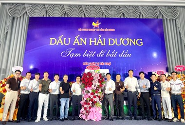 Hội Doanh nhân trẻ Hải Phòng tham dự Chương trình Dấu ấn Hải Dương - Tạm biệt để bắt đầu