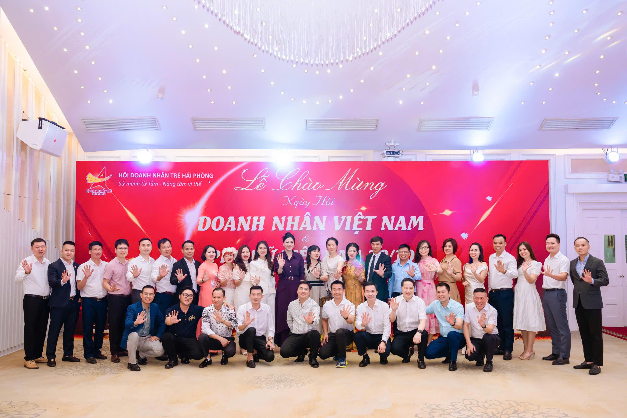 Hội Doanh nhân trẻ Hải Phòng kỷ niệm 21 năm Ngày Doanh nhân Việt Nam và 95 năm ngày Phụ nữ Việt Nam