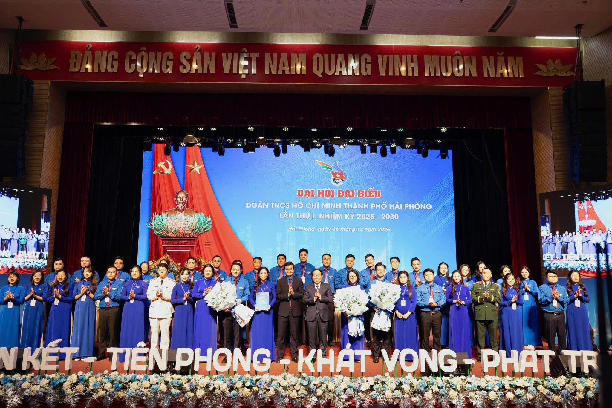 Hội Doanh nhân trẻ Hải Phòng tham gia phiên trọng thể Đại hội đại biểu Đoàn TNCS Hồ Chí Minh thành phố Hải Phòng lần thứ I, nhiệm kỳ 2025 – 2030