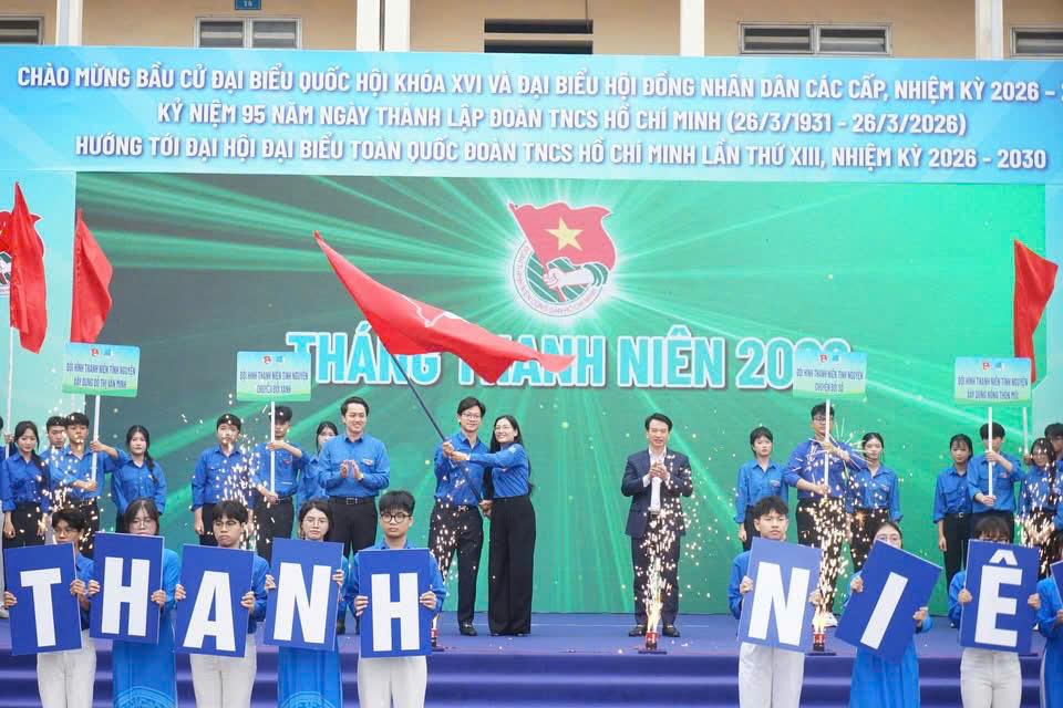 Hội Doanh nhân trẻ Hải Phòng tham dự Lễ khởi động Tháng Thanh niên năm 2026