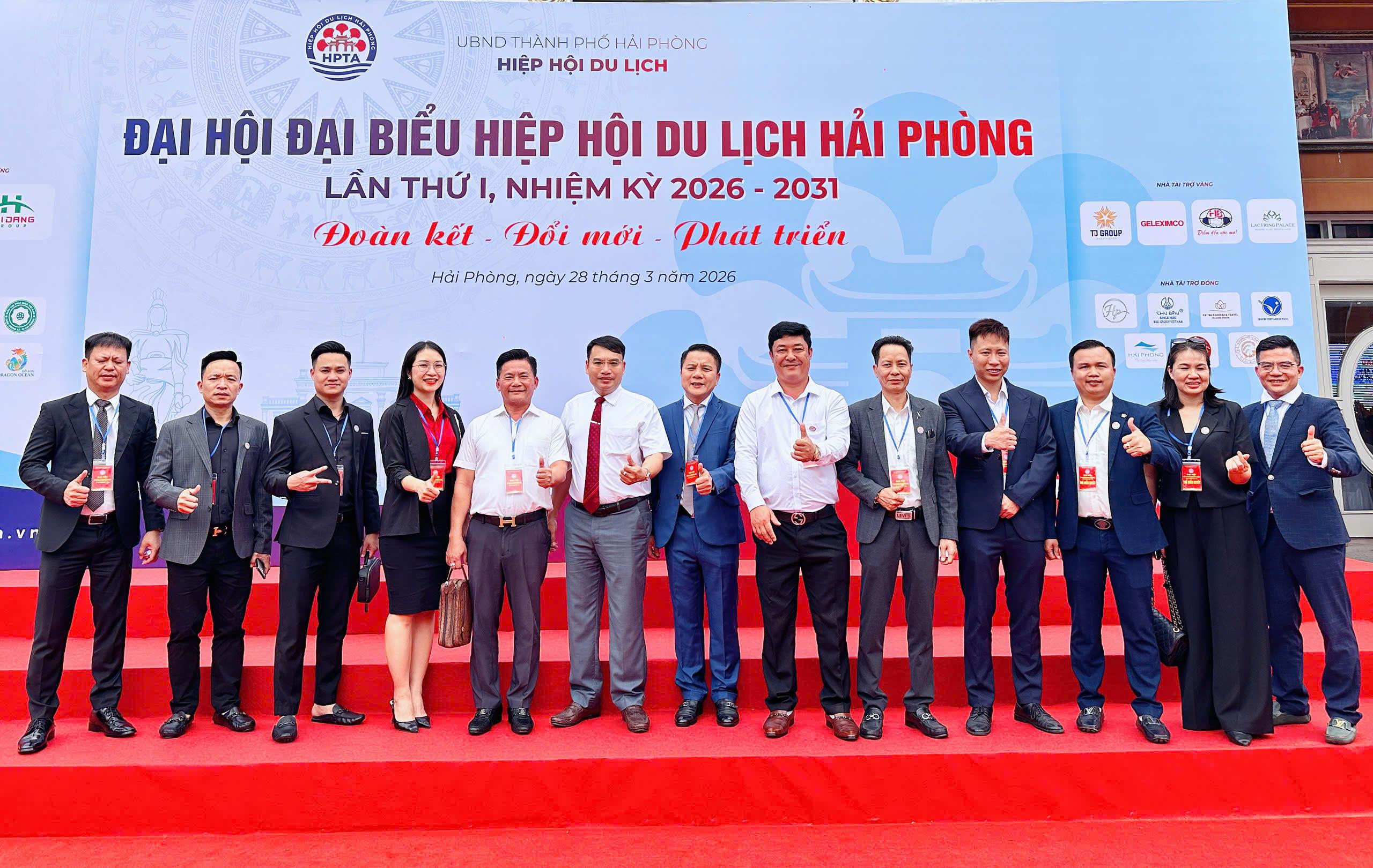 Hội Doanh nhân trẻ Hải Phòng tham dự Đại hội đại biểu Hiệp hội Du lịch Hải Phòng lần thứ I, nhiệm kỳ 2026 - 2031