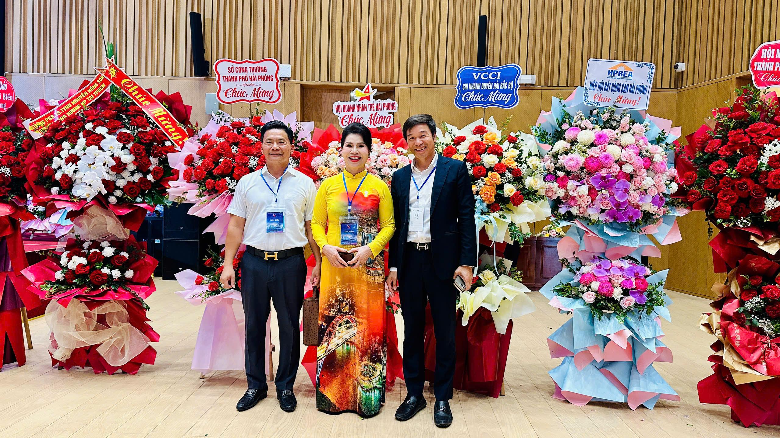 Hội Doanh nhân trẻ Hải Phòng tham dự Đại hội đại biểu Hội Nữ doanh nhân thành phố Hải Phòng lần thứ I, nhiệm kỳ 2026 - 2031