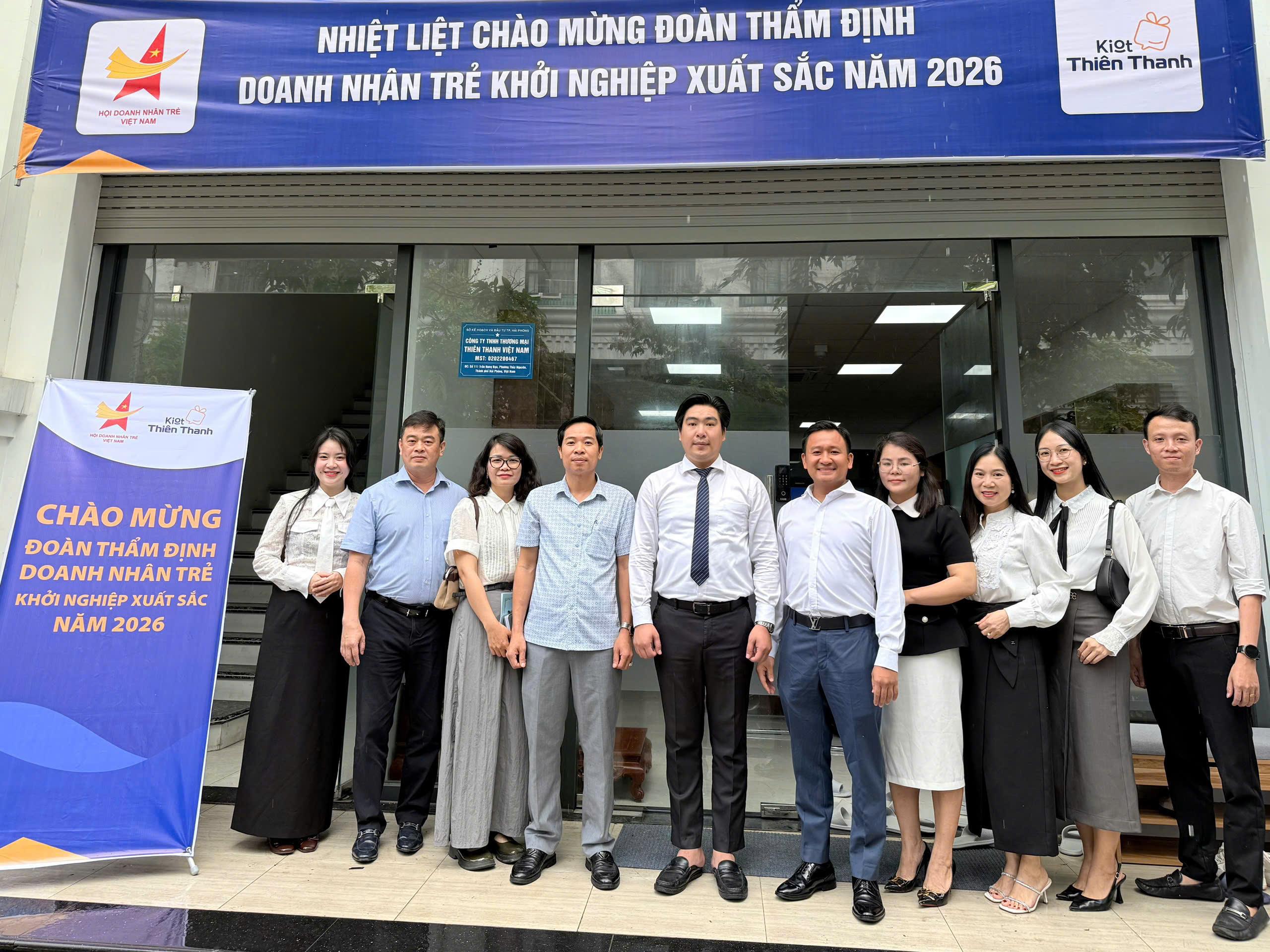 Hội Doanh nhân trẻ Hải Phòng phối hợp thẩm định Giải thưởng Doanh nhân trẻ khởi nghiệp xuất sắc 2026
